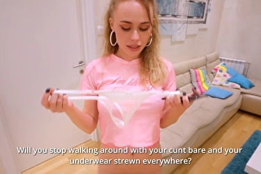 哦，你找到我的内裤了，兄弟？别生气，你可以在我身上撒尿。