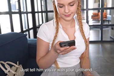 给那个家伙写信，说你和你的女朋友出去了，我就把你炒了😏。